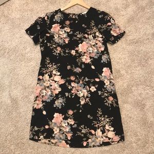 Soprano floral shift dress S